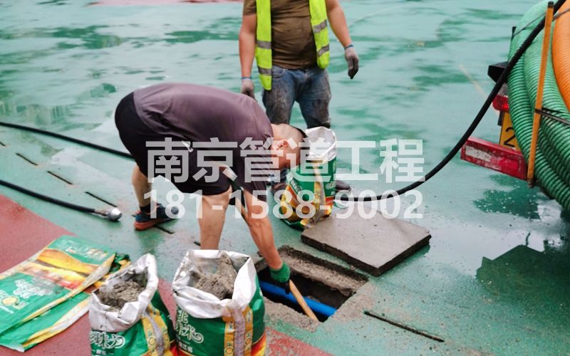 大庄村管道清淤