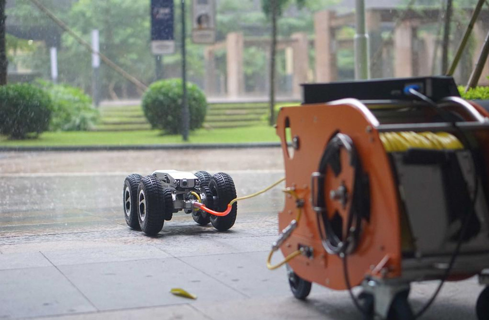 大庄村管道检测机器人